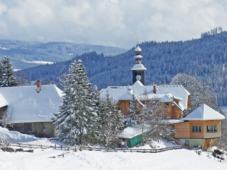 Gasthof Kirchmoar im Winter